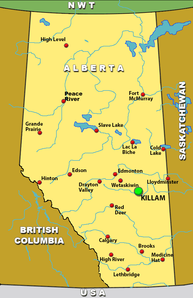 Charter Flights To Killam Alberta Charter Flight Network